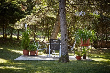 eigener Garten Haus Aschgan