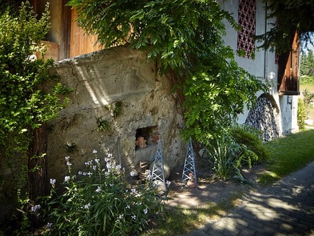 eigener Garten Haus Aschgan