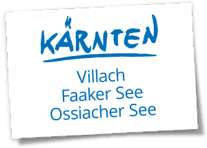 Kärnten Region Villach Faaker See Ossiacher See Logo